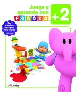 Portada JUEGA Y APRENDE CON POCOYÓ (+2) - ZINKIA - ESPASA CALPE