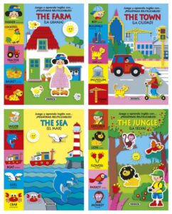 Portada JUEGO Y APRENDO INGLES 4 TIT. -  - SUSAETA