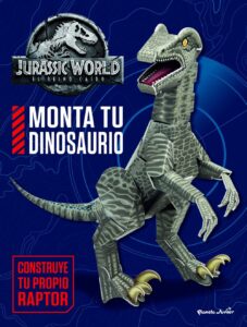 Portada JURASSIC WORLD. EL REINO CAIDO. MONTA TU DINOSAURI - UNIVERSAL STUDIOS - CIRCULO DE LECTORES
