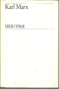 Portada KARL MARX 1818- 1968 - KARL MARX - INTER NATIONES