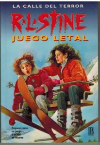 Portada LA CALLE DEL TERROR. JUEGO LETAL - R L STINE - EDICIONES B