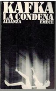 Portada LA CONDENA - FRANZ KAFKA - ALIANZA