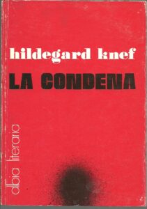 Portada LA CONDENA O EL ANTIHOMBRE - HILDEGARD KNEF - ALBIA