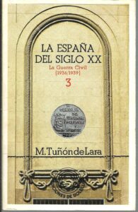 Portada LA ESPAÑA DEL SIGLO XX TOMO III - MANUEL TUÑON DE LARA - LAIA