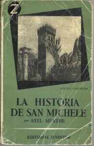 Portada LA HISTORIA DE SAN MICHELE - AXEL MUNTHE - JUVENTUD