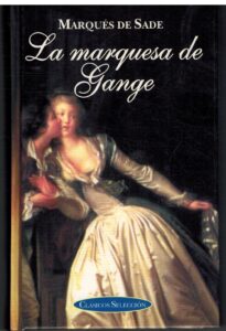 Portada LA MARQUESA DE GANGE - MARQUES DE SADE - EDIMAT