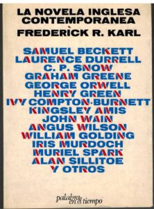 Portada LA NOVELA INGLESA CONTEMPORANEA - FREDERICK R KARL - PALABRA EN EL TIEMPO