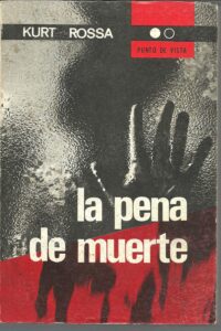 Portada LA PENA DE MUERTE - KURT ROSSA - NOVA TERRA