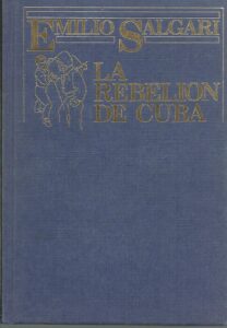Portada LA REBELION DE CUBA - EMILIO SALGARI - NAUTA