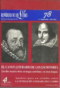 Portada LA REPUBLICA DE LAS LETRAS N 78 - VARIOS AUTORES - LA REPUBLICA DE LAS LETRAS REVISTA LITERARIA