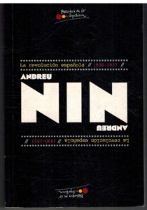 Portada LA REVOLUCION ESPAÑOLA 1930-1937 - ANDREU NIN - PUBLICO