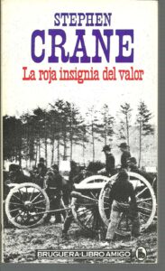 Portada LA ROJA INSIGNIA DEL VALOR - STEPHEN CRANE - BRUGUERA