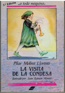 Portada LA VISITA DE LA CONDESA - PILAR MOLINA LLORENTE - JUAN RAMON ALONSO