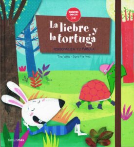 Portada LA LIEBRE Y LA TORTUGA. PERSONALIZA TUS CUENTOS -  - CIRCULO DE LECTORES