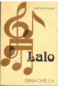 Portada LALO - JOEL-MARIE FAUQUET - ESPASA CALPE