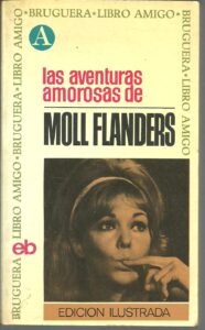 Portada LAS AVENTURAS AMOROSAS DE MOLL FLANDERS - DANIEL DEFOE - BRUGUERA