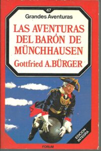 Portada LAS AVENTURAS DEL BARON DE MUNCHHAUSEN - GOTTFRIED A BURGER - FORUM