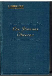 Portada LAS JOVENES OBRERAS - R P RAMON MARIA FELIP - COCULSA