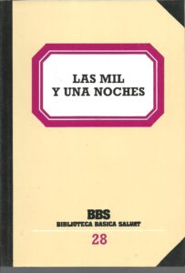 Portada LAS MIL Y UNA NOCHES. ANTOLOGIA - ANONIMO - SALVAT