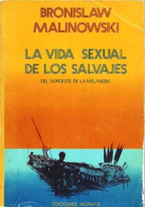 Portada LAS VIDA SEXUAL DE LOS SALVAJES - BRONISLAW MALINOWSKI - MORATA