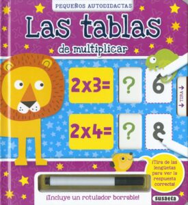 Portada LAS TABLAS DE MULTIPLICAR - SUSAETA, EQUIPO - SUSAETA