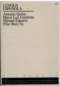 Portada LENGUA ESPAÑOLA - VARIOS AUTORES - UNED