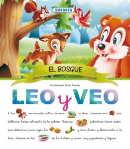 Portada LEO Y VEO:EL BOSQUE. SUSAETA - VARIOS - SUSAETA