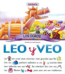 Portada LEO Y VEO:LOS OGROS. SUSAETA - VARIOS - SUSAETA