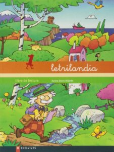 Portada LETRILANDIA LIBRO DE LECTURA 1 - AURORA USERO ALIJARDE - EDELVIVES