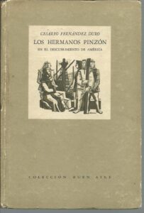Portada LOS HERMANOS PINZON EN EL DESCUBRIMIENTO DE AMERICA - CESAREO FERNANDEZ DURO - EMECE