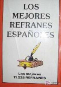 Portada LOS MEJORES REFRANES ESPAÑOLES - F. CAUDET - MATEOS