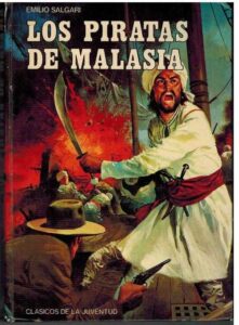 Portada LOS PIRATAS DE MALASIA - EMILIO SALGARI - EDIVAL