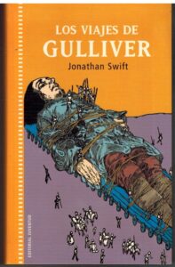 Portada LOS VIAJES DE GULLIVER - JONATHAN SWIFT - JUVENTUD