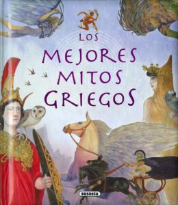 Portada LOS MEJORES MITOS GRIEGOS - JOSÉ MORÁN - SUSAETA