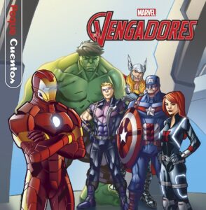 Portada LOS VENGADORES. PEQUECUENTOS - MARVEL -