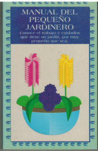 Portada MANUAL DEL PEQUEÑO JARDINERO - MIGAL - M E EDITORES