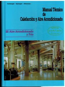 Portada MANUAL TECNICO DE CALEFACCION Y AIRE ACONDICIONADO. TOMO II.  - RECKNAGEL / SPRENGER / HONMANN - MBH