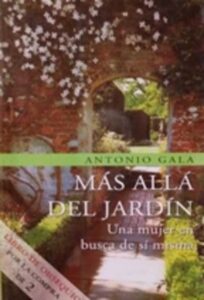 Portada MAS ALLA DEL JARDIN - ANTONIO GALA - PLANETA