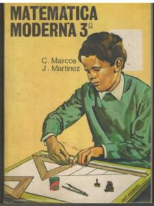 Portada MATEMATICA MODERNA 3 - C MARCOS / J MARTINEZ - SM