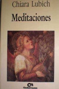 Portada MEDITACIONES - CHIARA LUBICH - CIUDAD NUEVA