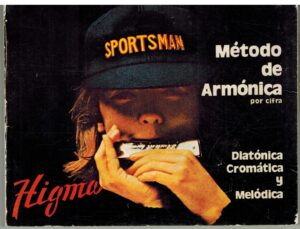 Portada METODO DE ARMONICA POR CIFRA. DIATONICA CROMATICA Y MELODICA - - - HIGMA