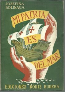 Portada MI PATRIA ES EL MAR  - JOSEFINA BOLINAGA - BORIS BUREBA