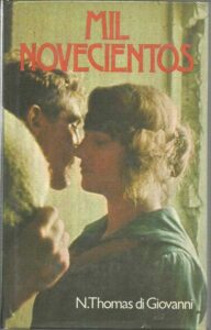 Portada MIL NOVECIENTOS - N. THOMAS DI GIOVANNI - CIRCULO DE LECTORES