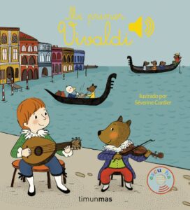 Portada MI PRIMER VIVALDI. LIBRO MUSICAL - SEVERINE CORDIER - CIRCULO DE LECTORES