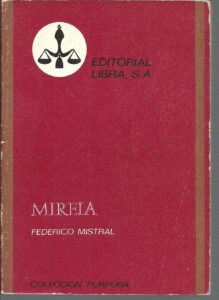 Portada MIREIA - FEDERICO MISTRAL - LIBRA