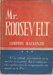 Portada MR ROOSEVELT - COMPTON MACKENZIE - PEGASO