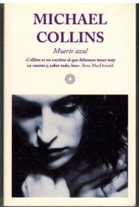 Portada MUERTE AZUL - MICHAEL COLLINS - DIAGONAL