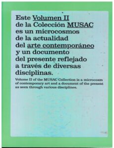 Portada MUSAC COLECCION - - - MUSAC
