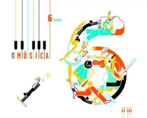 Portada MUSICA 6 EP MEC 17 SUPERPIXEPOLIS - AA.VV -