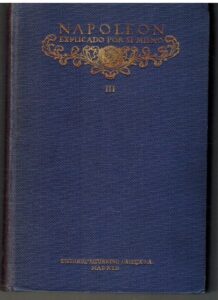 Portada NAPOLEON. EXPLICADO POR SI MISMO. II - - - SATURNINO